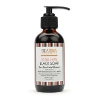 Shea Terra Organics - Rose Hips Black Soap Deep Pore Facial Wash & Mask Shea Terra Organics - Rose Hips Black Soap Deep Pore Facial Wash & Mask