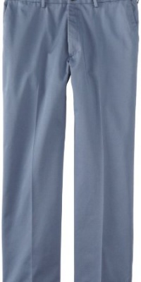 Haggar Men's Work To Weekend No Iron Twill Plain Front Pant Haggar Men's Work To Weekend No Iron Twill Plain Front Pant