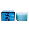 Blue hydrangea and Casablanca lily are combined with the bold essence of Persian melon and fresh aquatic notes. Votive Candle burns approximately 20 hours.