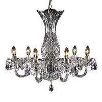 This stunning assortment of crystal chandeliers by Waterford feature three of the company's most treasured patterns-Ardmore, Lismore and Cranmore-accented by sparkling crystal droplets and strands to create a dramatic diffusion of light and color. This stunning assortment of crystal chandeliers by Waterford feature three of the company's most treasured patterns-Ardmore, Lismore and Cranmore-accented by sparkling crystal droplets and strands to create a dramatic diffusion of light and color.