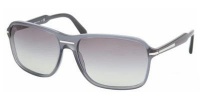 Prada Pr 02NS PD63M1 Denim Blue Plastic Sunglasses Prada Pr 02NS PD63M1 Denim Blue Plastic Sunglasses