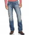 Step up your game. These straight-cut jeans from Buffalo David Bitton have style to spare.