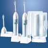 Philips Sonicare Elite Limited Edition Toothbrush Includes 2 Handles, 3 Brush Heads and 2 Charger Packs