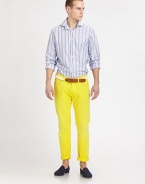 A brightly-colored alternative to the basic oxford, tailored in smoith, soft cotton.ButtonfrontCottonMachine washImported