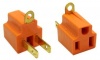 3 Prong to 2 prong grounding converter