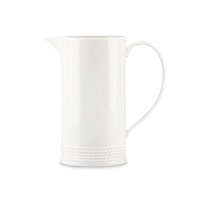The pinnacle of casual elegance, this versatile pitcher, embossed with a decorative twisting rope design, is equally suitable to everyday dining and special occasions. The pinnacle of casual elegance, this versatile pitcher, embossed with a decorative twisting rope design, is equally suitable to everyday dining and special occasions.