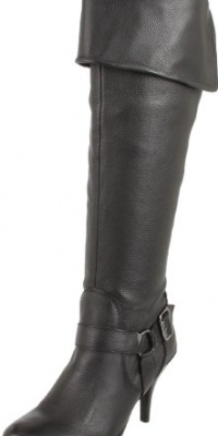 Kenneth Cole REACTION Women's Keep It Hot Knee-High Boot,Black Leather,8.5 M US Kenneth Cole REACTION Women's Keep It Hot Knee-High Boot,Black Leather,8.5 M US