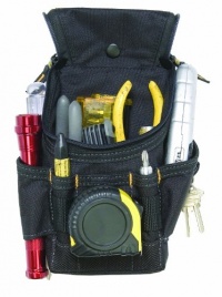 Custom Leathercraft 1523 Ziptop Utility Pouch, Small Custom Leathercraft 1523 Ziptop Utility Pouch, Small