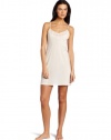 Calvin Klein Women's Ck Lace Chemise, Ivory, Medium