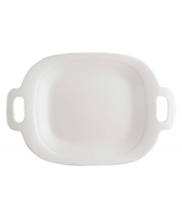 A versatile platter for anything from appetizers to sliced steak, this medium platters brings refined taste to the table. Fresh and understated, this collection features a pure white glaze and elegant modern lines that evoke winter's snow-capped slopes. A versatile platter for anything from appetizers to sliced steak, this medium platters brings refined taste to the table. Fresh and understated, this collection features a pure white glaze and elegant modern lines that evoke winter's snow-capped slopes.
