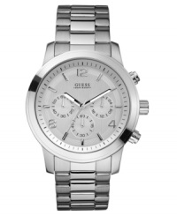 A contemporary watch from GUESS with time-tested features and durability. A contemporary watch from GUESS with time-tested features and durability.