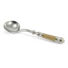 Julia Knight Classic Ladle with Mother-of-Pearl Inlay, Toffee