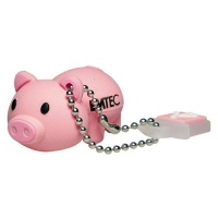 EMTEC M319 Animal Series 4 GB USB 2.0 Flash Drive, Pig (EKMMD4GM319) EMTEC M319 Animal Series 4 GB USB 2.0 Flash Drive, Pig (EKMMD4GM319)
