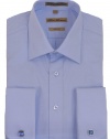 Blue French Cuff Dress Shirt (cufflinks included)