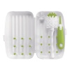 OXO Tot On-The-Go Drying Rack and Bottle Brush, Green