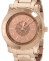 Juicy Couture Women's 1900828 HRH Rose Gold Plated Stainless-Steel Bracelet Watch