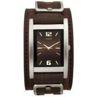 GUESS? Men's 66391G Brown Leather Watch GUESS? Men's 66391G Brown Leather Watch