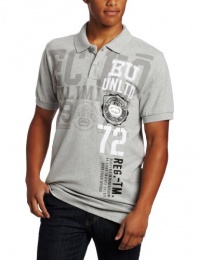 ecko unltd. Men's Short Sleeve Numeral Polo Shirt