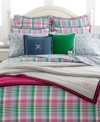 Retreat to a bed of springtime flowers every night with Lauren Ralph Lauren's Caitlin sheet set. Featuring 200-thread count cotton with self-hem detail.