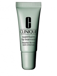 Deeply hydrating balm that helps to repair distressed lips and replenishes moisture loss. 0.24 oz. Deeply hydrating balm that helps to repair distressed lips and replenishes moisture loss. 0.24 oz.