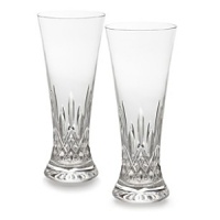 Gently tapered from mouth to base, this traditional diamond and wedge cut pair of Lismore pilsner glasses is designed to coordinate with any Waterford stemware pattern. An elegant way to enjoy your favorite beer or other beverage of choice. A wonderful way to Iced Tea as well. Gently tapered from mouth to base, this traditional diamond and wedge cut pair of Lismore pilsner glasses is designed to coordinate with any Waterford stemware pattern. An elegant way to enjoy your favorite beer or other beverage of choice. A wonderful way to Iced Tea as well.