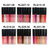 NYX Round Long Lasting Lip Gloss 36pc Full Size (in 36 different colors) with free cosmetic bag