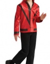 Michael Jackson Costume, Child's Thriller Red Jacket Costume