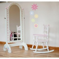 Teamson Girls Standing Mirror - Bouquet Room Collection Teamson Girls Standing Mirror - Bouquet Room Collection