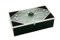 StealStreet SS-A-38105 Dual Compartment Decoration Jewelry Box StealStreet SS-A-38105 Dual Compartment Decoration Jewelry Box