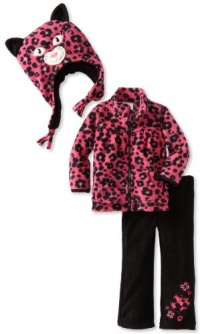 Nannette Baby-Girls Infant 3 Piece Cat Jacket Set, Pink, 12 Months Nannette Baby-Girls Infant 3 Piece Cat Jacket Set, Pink, 12 Months