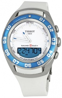Tissot Women's TIST0564201701600 Sailing-Touch Digital Analog Dial Watch Tissot Women's TIST0564201701600 Sailing-Touch Digital Analog Dial Watch