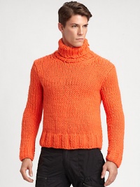 Crafted from a luxurious merino wool blend, this chunky turtleneck sweater provides sumptuously soft protection against chilly weather.Turtleneck50% merino wool/50% alpacaDry cleanImported Crafted from a luxurious merino wool blend, this chunky turtleneck sweater provides sumptuously soft protection against chilly weather.Turtleneck50% merino wool/50% alpacaDry cleanImported