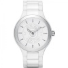 DKNY White Ladies DKNY Branded Dial Watch