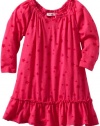 Little Ella Baby-girls Infant Stars Dress, Magenta, 6-12 Months