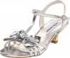 Steve Madden J-Bella T-Strap (Infant/Toddler/Little Kid),Silver,3 M US Infant