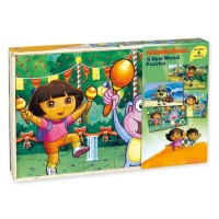 Nickelodeon Jigsaw Puzzles in Wood Box Nickelodeon Jigsaw Puzzles in Wood Box