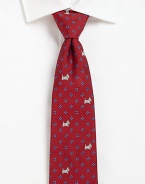 EXCLUSIVELY OURS. This limited-edition, novelty print tie is all business...with a wink.SilkDry cleanMade in USA