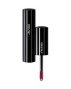 Inspired by Japanese Lacquerware, one coat provides intense color and deep luster. This rich liquid lipstick leaves lips as smooth as lacquer. Applicator fits closely against the lips for a comfortable, even application that does not bleed. Lacquer Rouge improves dry, rough or peeling lips with continued use, leaving them smooth and deeply moisturized.Contains Super Hydro-Wrap Vitalizing DE.