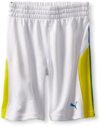 Puma - Kids Boys 2-7 Little French Terry Short, White, 7 Puma - Kids Boys 2-7 Little French Terry Short, White, 7