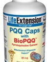 Life extension Pqq Caps W/BiopqqTM 30 Veggie Capsules 20 Mg