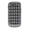 Amzer Luxe Argyle High Gloss TPU Soft Gel Skin Case for Samsung/Google Nexus S - Clear