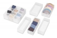 Whitmor 6064-A186 Drawer Organizers Small 6 Count Whitmor 6064-A186 Drawer Organizers Small 6 Count
