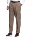 Classic houndstooth give these Louis Raphael dress pants versatile, timeless style.