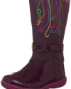 Agatha Ruiz De La Prada Kids 121941 Boot (Toddler/Youth),Burgundy,28 (US 11-11.5 Toddler) M US