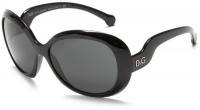D&G Dolce & Gabbana Women's DD8063 Round Sunglasses,Black Frame/Grey Lens,one size D&G Dolce & Gabbana Women's DD8063 Round Sunglasses,Black Frame/Grey Lens,one size