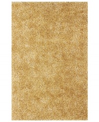 Add rich, shimmering texture to any modern room with the Metallic beige area rug from Dalyn. Hand-tufted of soft polyester, this high-luster shag area rug puts comfort and fun back in floor decor. Add rich, shimmering texture to any modern room with the Metallic beige area rug from Dalyn. Hand-tufted of soft polyester, this high-luster shag area rug puts comfort and fun back in floor decor.