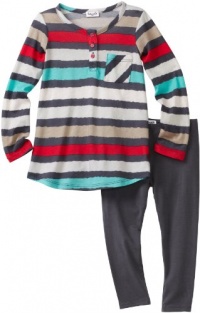 Splendid Littles Girls 2-6x Toddler Oasis Stripe Tunic Set, Cactus Bloom, 3T Splendid Littles Girls 2-6x Toddler Oasis Stripe Tunic Set, Cactus Bloom, 3T