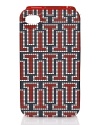 Give your classic a hit of Park Avenue approved polish with this iPhone case from Tory Burch.