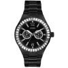 GUESS? Women's 13553L Stainless Steel Crystal Accented Watch