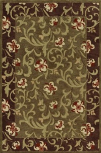 Dalyn Rugs Galleria Gl 3 Tobacco, 9-Feet by 13-Feet